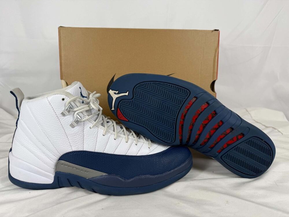 Men's Size 13 Nike Air Jordan 12 Retro French Blue SPB-JB 372288